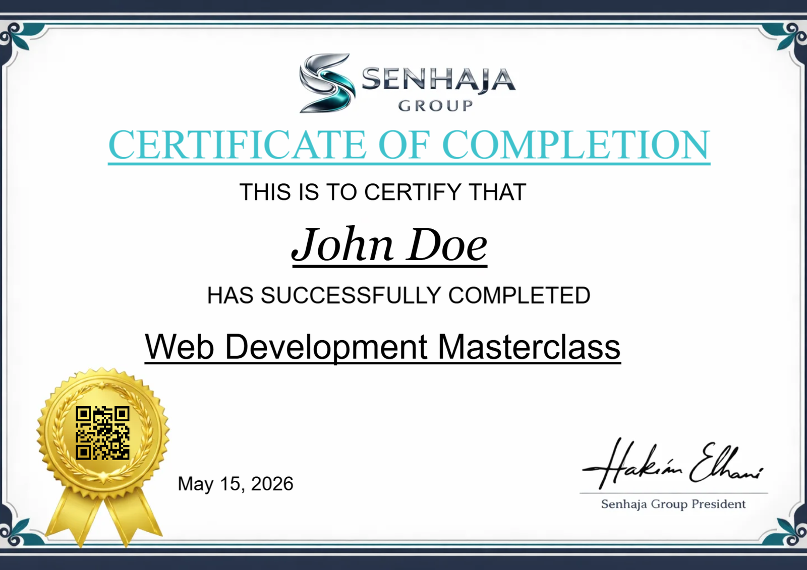 Showcase Your Certificate